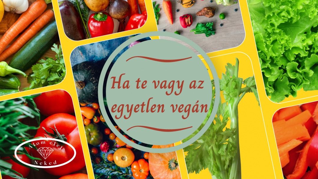 Ha te vagy az egyetlen vegán